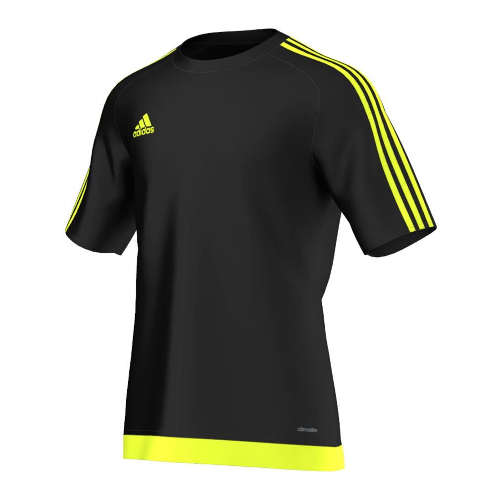 ADIDAS ESTRO -BLACK & SOLAR YELLOW