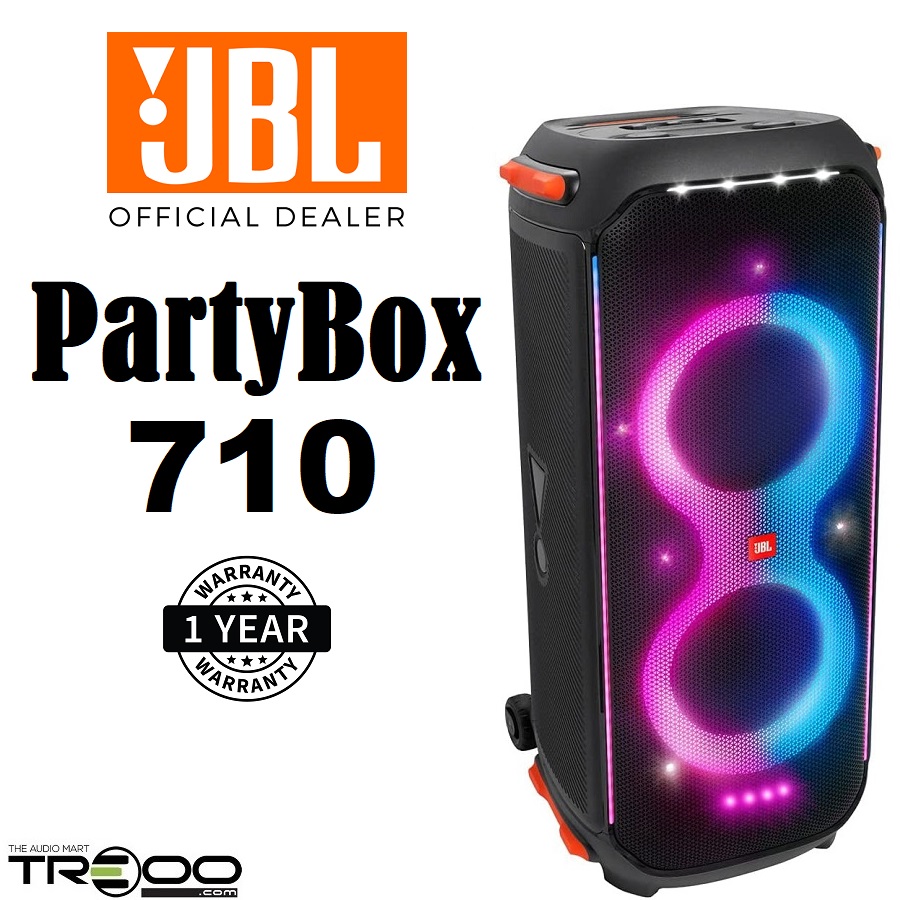JBL PartyBox 710 Wireless Bluetooth Portable Trolley Speaker