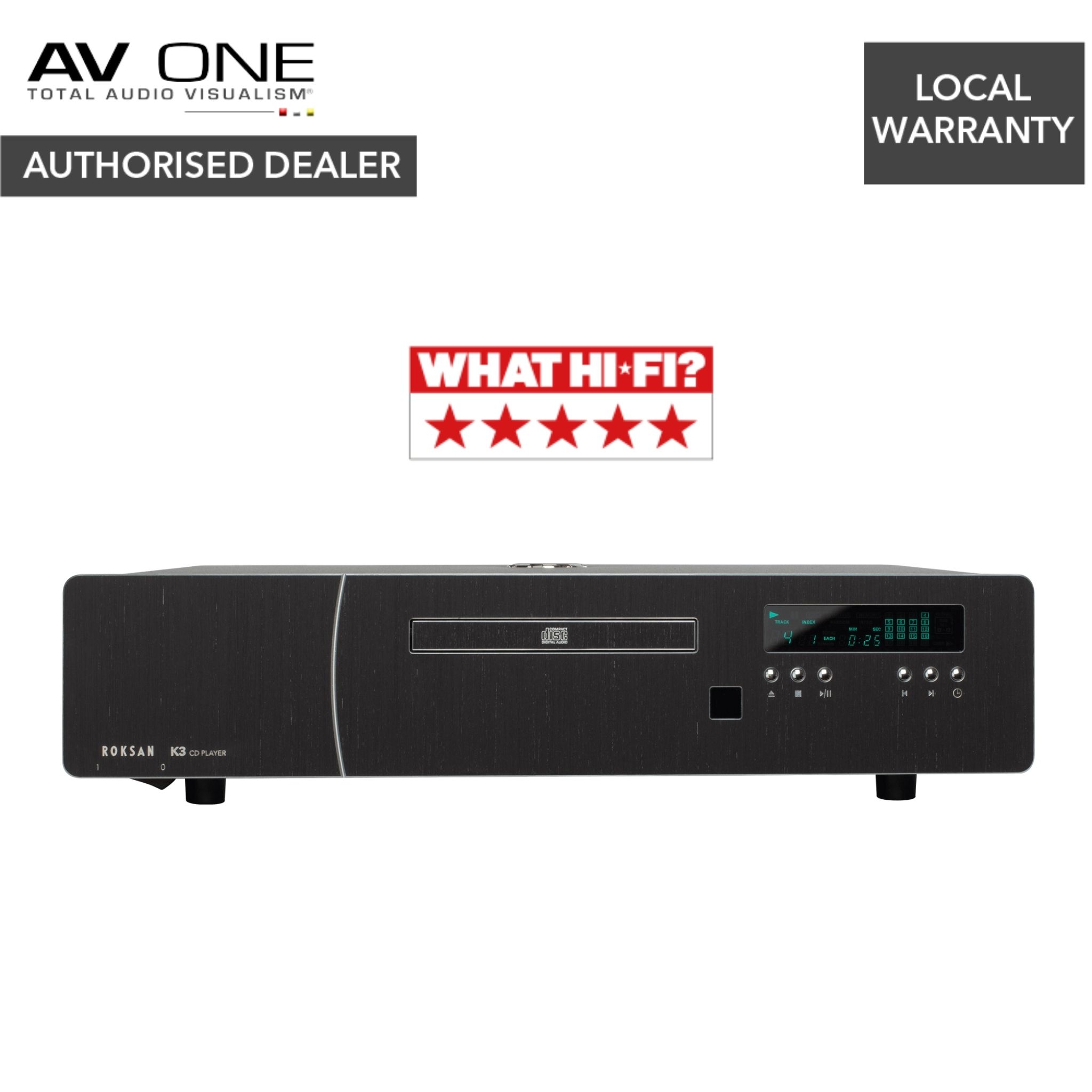 Roksan K3 CD Di Player - AV One Authorized Dealer/Official Product/Warranty