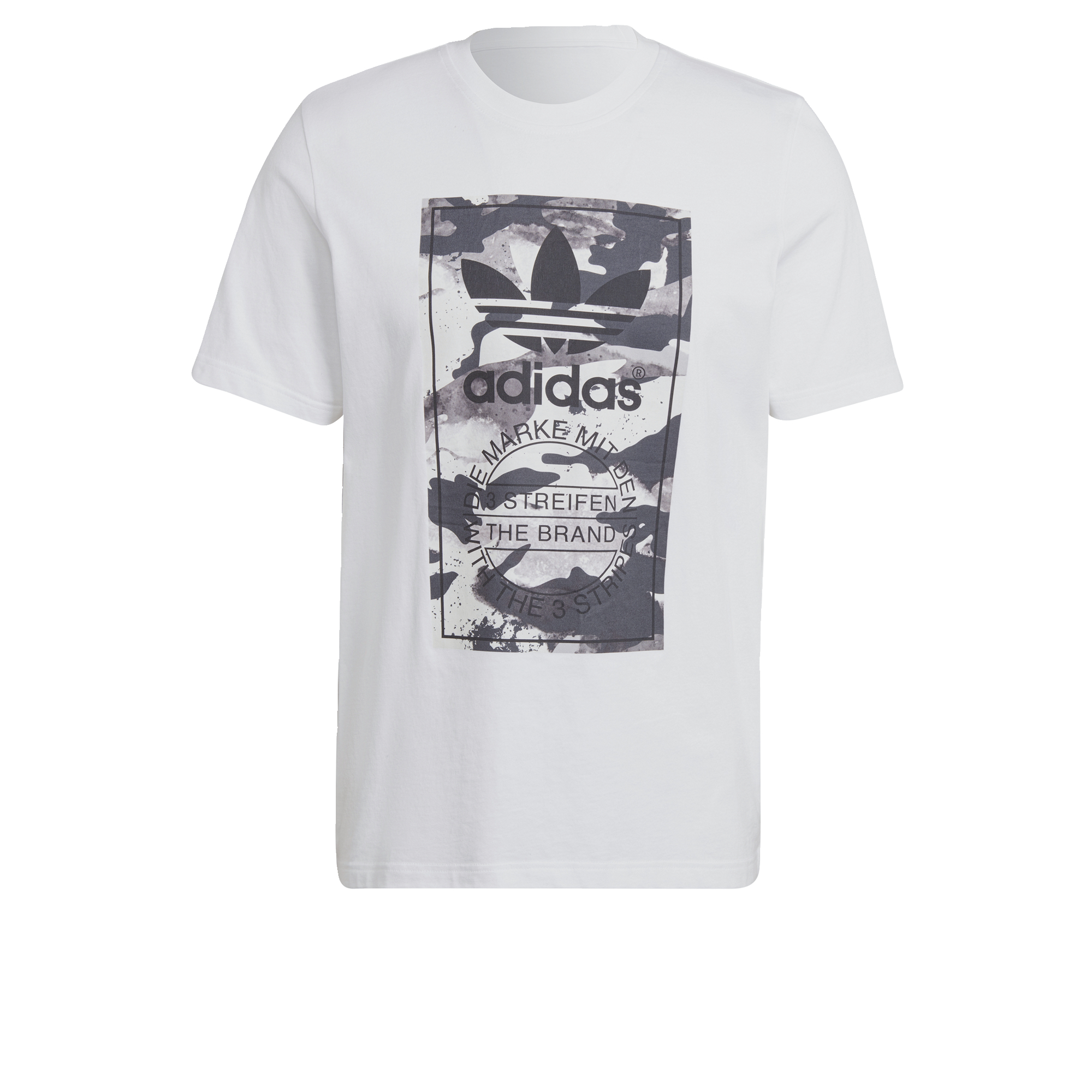 adidas ORIGINALS Graphic Camo Tee Men White HN6724