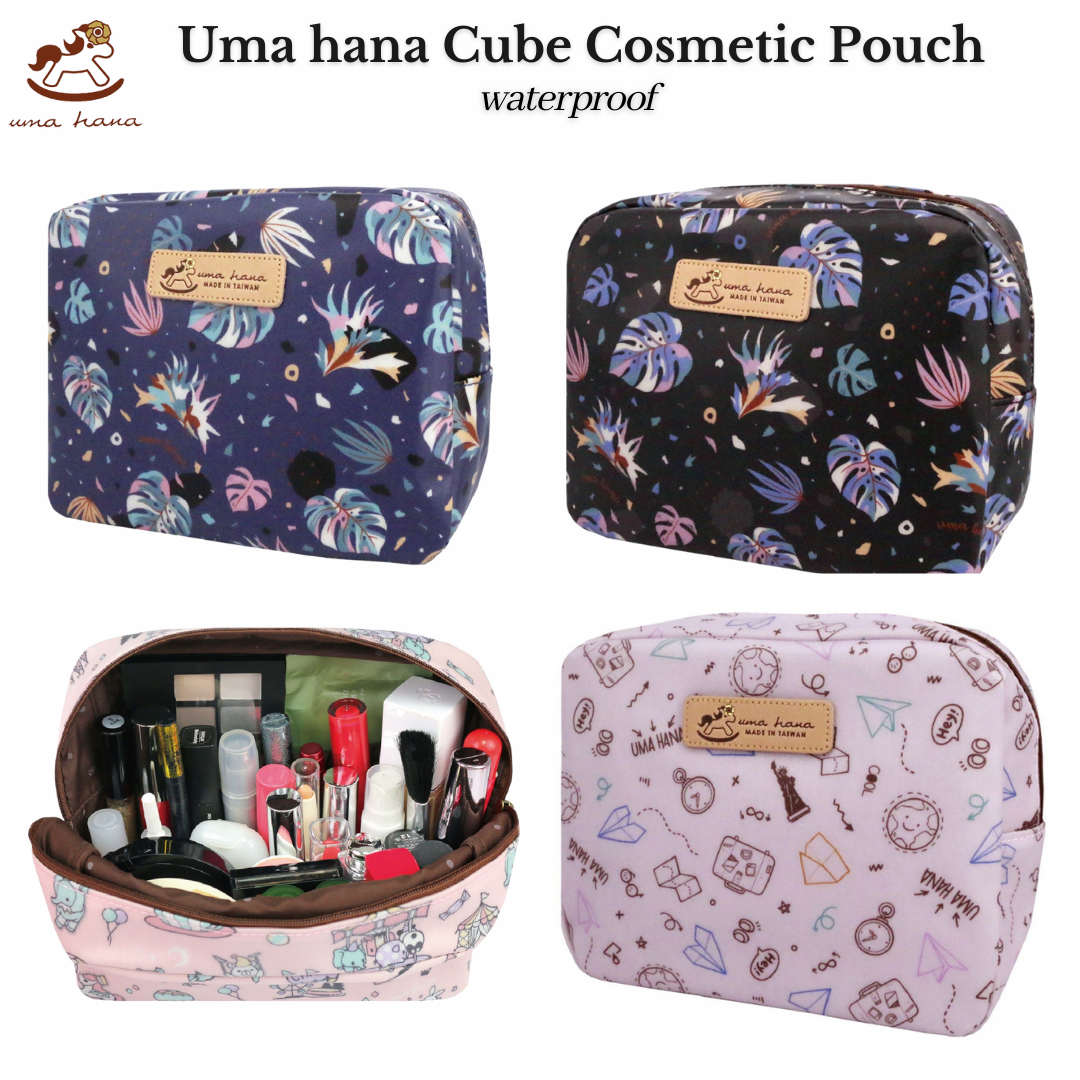 Uma hana Cube Cosmetic Pouch