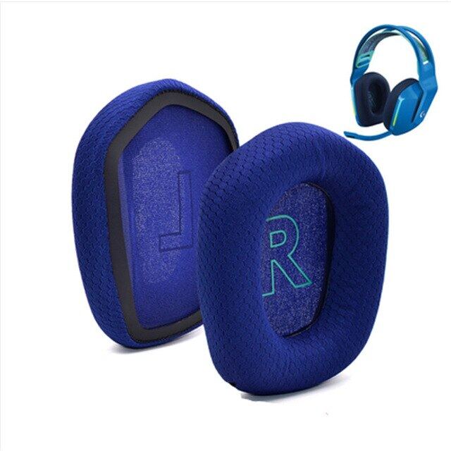 【Stock in SG】1 Pair Earphone Ear Pads Earpads Leather Sponge Soft Foam Cushion Replacement For Logitech G733 Wireless Headphones Headset