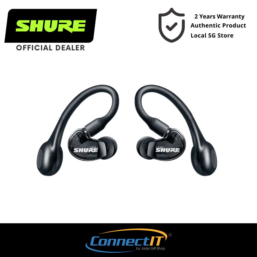 Shure Aonic 215 Gen 2 True Wireless Sound Isolating Earphones with IPX4 Rating And Up to 32 hours total battery life (2 Years Local Warranty)